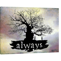 Posters Obraz na plátně Harry Potter - Always, (80 x 60 cm)