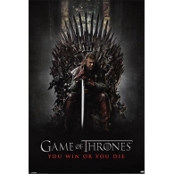 Posters Plakát, Obraz - GAME OF THRONES - you win or you die, (61 x 91,5 cm)