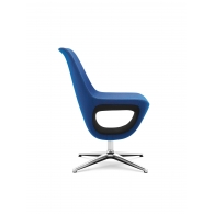 Pelikan konferenční židle modrá