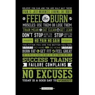 Posters Plakát, Obraz - Gym - Motivational, (61 x 91,5 cm)