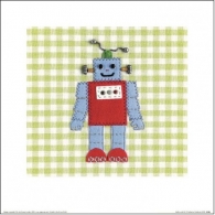 Posters Reprodukce Catherine Colebrook - Robots Rule OK , (30 x 30 cm)