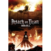 Posters Plakát, Obraz - Attack on Titan (Shingeki no kyojin) - Key Art, (61 x 91,5 cm)