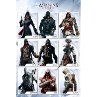 Posters Plakát, Obraz - Assassin's Creed Compilation, (61 x 91,5 cm)