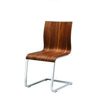 Magnum židle dřevěná na kovové bázi.