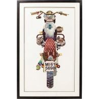 Obraz s rámem Art Motorbike 107×69 cm
