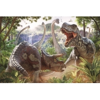 Posters Plakát, Obraz - David Penfound - Dinosaur Battle, (91,5 x 61 cm)
