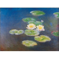Posters Reprodukce Claude Monet - Lekníny, 1914-1917 , (50 x 40 cm)