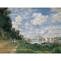 Posters Reprodukce Claude Monet - Seina s Arhenteuil , (30 x 24 cm)