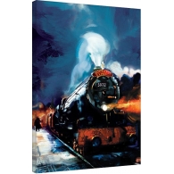 Posters Obraz na plátně Harry Potter - Hogwarts Express, (60 x 80 cm)