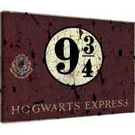 Posters Obraz na plátně Harry Potter - Hogwart's Express, (60 x 80 cm)