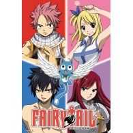 Posters Plakát, Obraz - Fairy Tail - Quad, (61 x 91,5 cm)