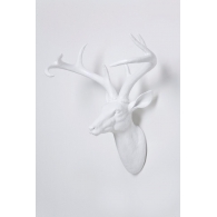 Deco Head Deer White