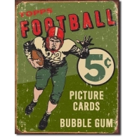 Posters Plechová cedule TOPPS 1956 FOOTBALL, (30 x 41 cm)