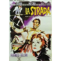 Posters Plakát, Obraz - LA STRADA - Anthony Quinn, (70 x 100 cm)