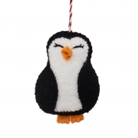 HANG ON Ozdoba filcová hlava tučňáka