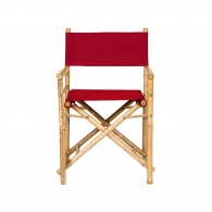 BOLLYWOOD Režisérská židle - červená