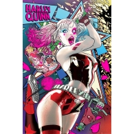 Posters Plakát, Obraz - Batman - Harley Quinn Neon, (61 x 91,5 cm)