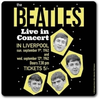 Posters Podtácek The Beatles - Live In Concert