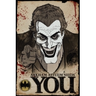 Posters Plakát, Obraz - Batman Comic - Joker Needs You, (61 x 91,5 cm)