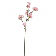 FLORISTA Větvička kvetoucí třešeň 15 cm - světle růžová