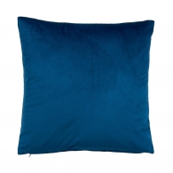 VELVET DREAM Polštář samet 45 x 45 cm - petrolejová