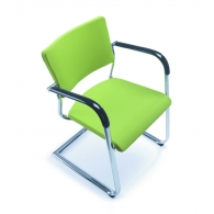 Kala konferenční židle v zelené barvě