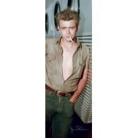 Posters Plakát, Obraz - JAMES DEAN - trailer, (30 x 90 cm)