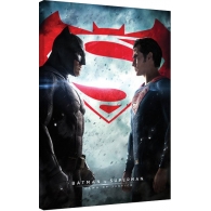 Posters Obraz na plátně Batman vs Superman, (60 x 80 cm)
