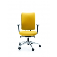 Veris kancelářská židle žlutá