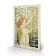 Posters Obraz na dřevě - Absinthe Robette, (40 x 59 cm)