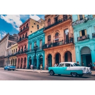 Posters Skleněný Obraz Havanna Retro
