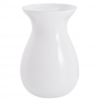 BELLE Váza 18 cm - bílá