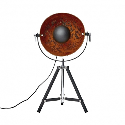 SATELLIGHT Stolní lampa 40 cm - černá/zlatá-2