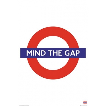 Posters Plakát, Obraz - Transport For London - Mind The Gap, (61 x 91,5 cm)