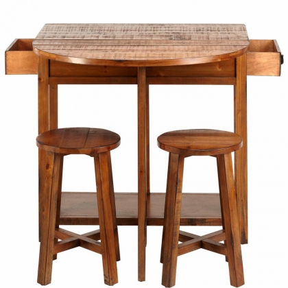 CHAIRLOCK Stůl se 2 stoličkami-2