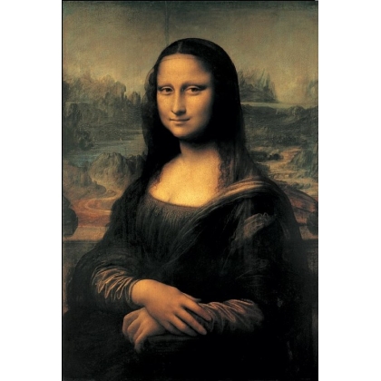 Posters Obraz, Reprodukce - Mona Lisa (La Gioconda), Leonardo Da Vinci, (50 x 70 cm)