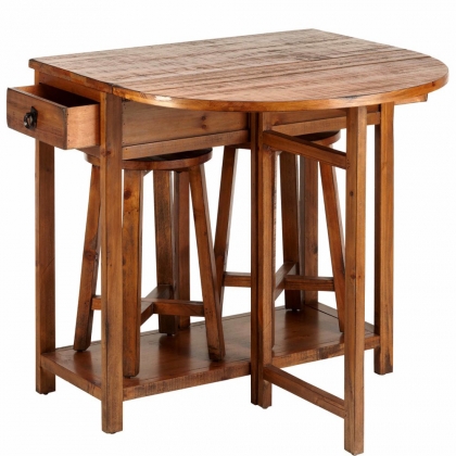 CHAIRLOCK Stůl se 2 stoličkami-4