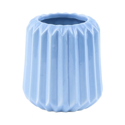 SPHERE Váza 8,4 cm - světle modrá