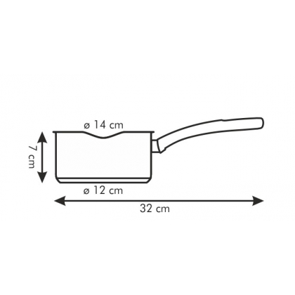 TESCOMA rendlík PRESTO s oboustrannou nálevkou ø 14 cm, 1.0 l-2