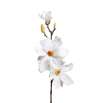 FLORISTA Magnólie 68 cm - krémová-2