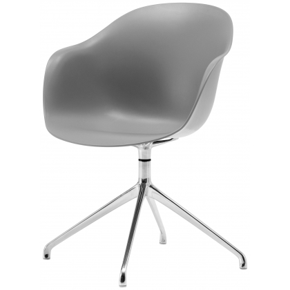 Adelaide židle otočná v šedé barvě