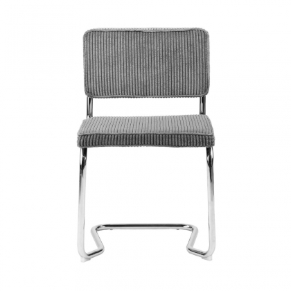 STYLE COUNCIL Židle, set 2 ks - šedá
