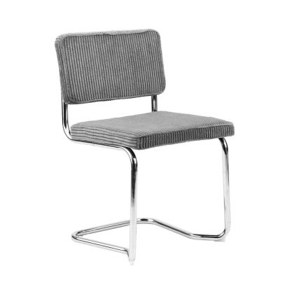 STYLE COUNCIL Židle, set 2 ks - šedá-2