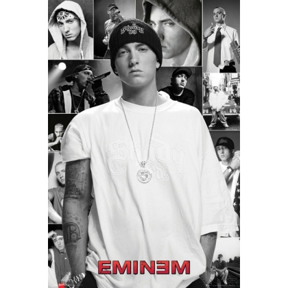 Posters Plakát, Obraz - Eminem - collage, (61 x 91,5 cm)