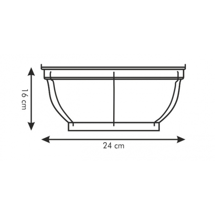 TESCOMA košík na cezení CHEF ø 24 cm-2