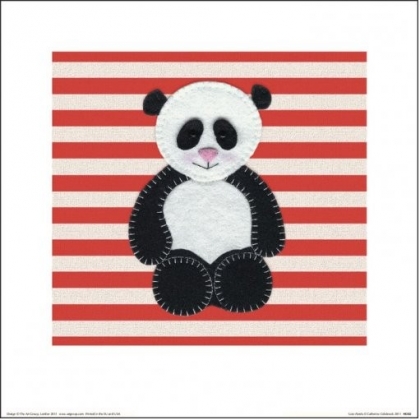 Posters Obraz, Reprodukce - Catherine Colebrook - Panda, (30 x 30 cm)