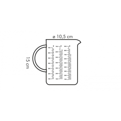 TESCOMA odměrka skleněná DELÍCIA 1,0 l-2