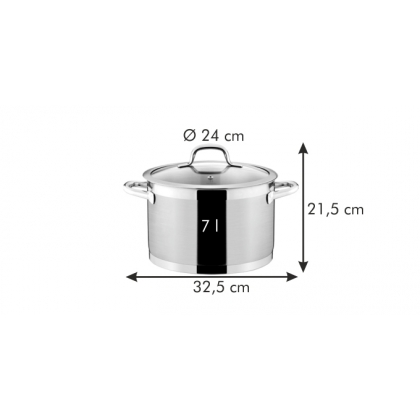 TESCOMA hrnec PRESIDENT s poklicí ø 24 cm, 7.0 l-2