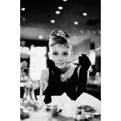 Posters Plakát, Obraz - Audrey Hepburn - breakfast, (61 x 91,5 cm)