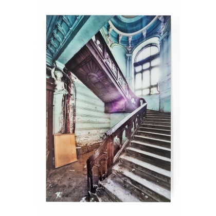 Obraz ve skle Old Staircase Corner 120x80cm